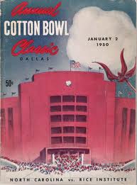 1950 Cotton Bowl Program